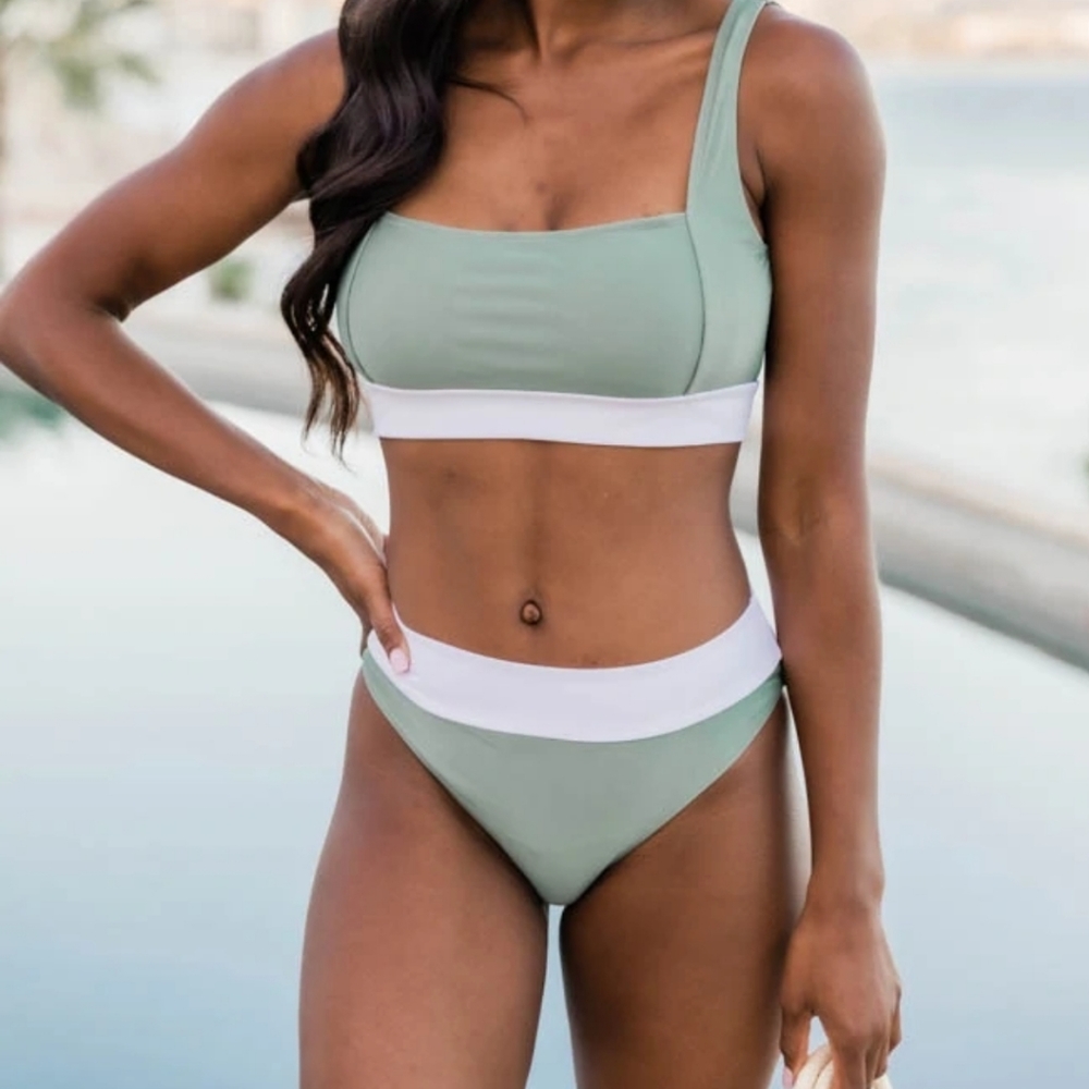 Never worn bikini